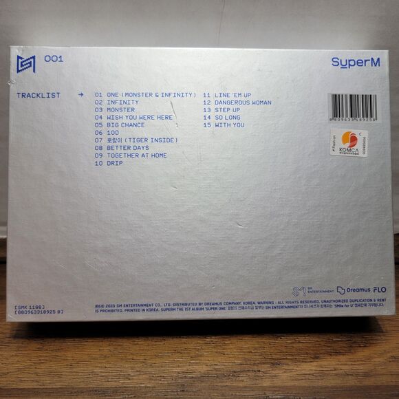 CD SuperM - The 1st Album 'Super One' (UNIT A Version) - Picture 3 of 6